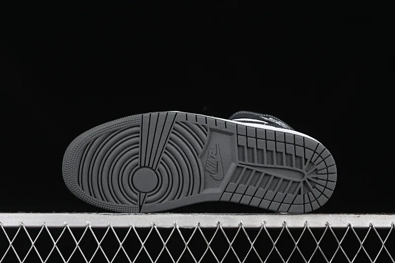 All categories Air Jordan Jordan series basketball shoes Air Jordan 1 Mid Air Jordan 1 Mid AJ1 Joe 1 white black gray Chinese culture and leisure sneakers DQ8426-001